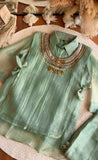 Salsa Crushed with Soft Micro Cotton Lining Beautiful Indo Western Dress