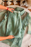 Salsa Crushed with Soft Micro Cotton Lining Beautiful Indo Western Dress