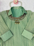 Salsa Crushed with Soft Micro Cotton Lining Beautiful Indo Western Dress