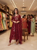 FESTIVAL SEASON WEAR BEAUTIFUL SEQUENCE EMBROIDERED WORKED TOP PANT WITH DUPATTA