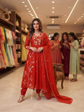 FESTIVAL SEASON WEAR BEAUTIFUL SEQUENCE EMBROIDERED WORKED TOP PANT WITH DUPATTA