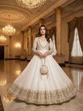 Exclusive Trending Designer Gown with Heavy sequence embroidery work Dupatta