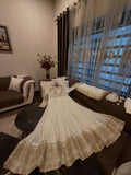 Exclusive Trending Designer Gown with Heavy sequence embroidery work Dupatta