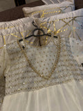 Exclusive Trending Designer Gown with Heavy sequence embroidery work Dupatta
