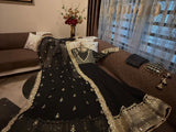 Exclusive Trending Designer Gown with Heavy sequence embroidery work Dupatta