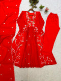 FESTIVAL SEASON WEAR BEAUTIFUL SEQUENCE EMBROIDERED WORKED TOP PANT WITH DUPATTA