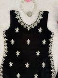 Faux Georgette with Thread With Intricate Sequence work Salwar Kameez