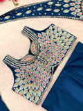 Ready to wear Premium Crep Silk Saree with attached Pallu