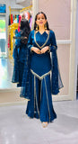Roman Glass With Real Mirror work Beautiful Salwar Kameez