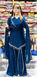 Roman Glass With Real Mirror work Beautiful Salwar Kameez