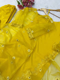 Soft Nylon Organza with Thread work with Fancy Lace Beautiful Salwar Kameez