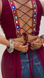 NAVARATRI SEASON EXCLUSIVE FULL STITCHED LEHENGA CHOLI