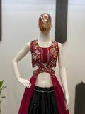 NAVARATRI SEASON EXCLUSIVE FULL STITCHED LEHENGA CHOLI