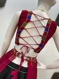 NAVARATRI SEASON EXCLUSIVE FULL STITCHED LEHENGA CHOLI