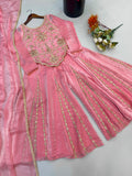 Fully Stitched & Ready to Wear Fendy Silk with Embroidery Codding And Sequence Work Salwar Kameez