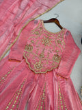 Fully Stitched & Ready to Wear Fendy Silk with Embroidery Codding And Sequence Work Salwar Kameez