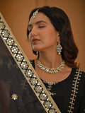 New Designer Party Wear Look Heavy Vichitra Silk Top Sharara Plazzo and Dupatta