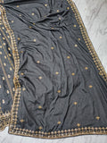Premium Crape Silk Lehenga Embellished With Beautiful Embroidery Work