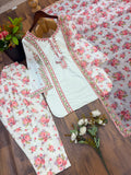 Fully Stitched & Ready to Wear Pure Natural Crape Salwar Kameez