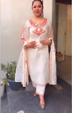 New Designer Party Wear Look Pure Roman Silk Top & Plazzo With Dupatta set