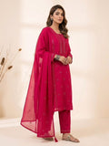 DESIGNER SEQUENCE EMBROIDERED WORKED TOP PANT WITH DUPATTA