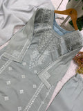 DESIGNER SEQUENCE EMBROIDERED WORKED TOP PANT WITH DUPATTA