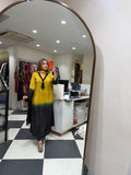 New Designer Party Wear Look Top-Plazzo and Dupatta With Heavy Embroidery Beads Work