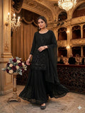 BEAUTIFUL GEORGETTE & BEADS WITH SEQUENCE EMBROIDERY WORK SALWAR KAMEEZ