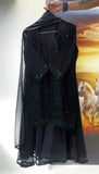 BEAUTIFUL GEORGETTE & BEADS WITH SEQUENCE EMBROIDERY WORK SALWAR KAMEEZ