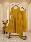 Pure Fox Georgette With Embroidery 3&5mm Sequences Work Salwar Kameez
