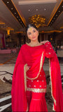 Faux Georgette with Soft Micro Cotton Lining & Thread with Sequence Work Salwar Kameez