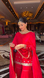 Faux Georgette with Soft Micro Cotton Lining & Thread with Sequence Work Salwar Kameez