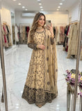 Pure Fox Georgette With Embroidery 5mm Sequences Work Salwar Kameez