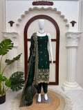 Fendy Silk with Soft Micro Inner Lining & Thread With Sequence work Salwar Kameez