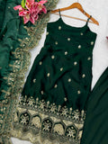 Fendy Silk with Soft Micro Inner Lining & Thread With Sequence work Salwar Kameez
