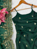 Fendy Silk with Soft Micro Inner Lining & Thread With Sequence work Salwar Kameez