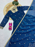 NEW Designer Party Wear Look Heavy Crunchy Silk Salwar Kameez