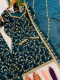 New Designer Party Wear Look Pure Frendy Silk Heavy Embroidery Sequence Work Top Patiyala Suit and Dupatta