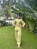 New Designer Party Wear Look Mal Chandar Cotton Fancy Border top with farshi salwar
