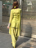 New Designer Party Wear Look Mal Chandar Cotton Fancy Border top with farshi salwar