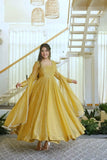 Salsa Silk with Soft Micro cotton Lining & Foil Work Beautiful Salwar Kameez