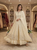 FESTIVAL SEASON WEAR BEAUTIFUL GOWN LAHENGA AND DUPATTA WITH SEQUENCE EMBROIDERY AND REAL MIRROR WORK