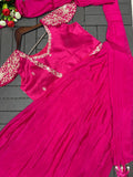 New Launching Embroidery Work Lehenga Choli with jacket