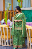 Heavy Chinon Silk Material With 5mm Sequence Embroidery Work Salwar Kameez