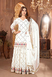 Heavy Chinon Silk Material With 5mm Sequence Embroidery Work Salwar Kameez