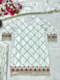Heavy Chinon Silk Material With 5mm Sequence Embroidery Work Salwar Kameez
