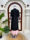 Rayon cotton with Soft Micro Cotton Lining & Intricate Thread work Salwar Kameez