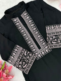Rayon cotton with Soft Micro Cotton Lining & Intricate Thread work Co ord set