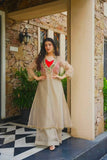 Salsa Silk with Original mirror Work Beautiful Salwar Kameez