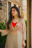 Salsa Silk with Original mirror Work Beautiful Salwar Kameez